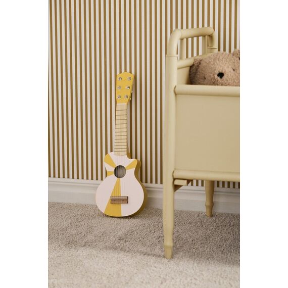 Music - Guitar yellow white - (1000954) / Toys