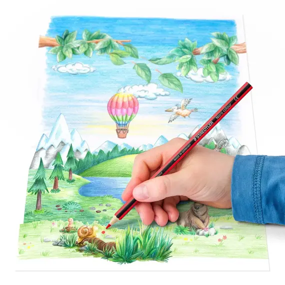 Staedtler - Colour Pencil, Noris colour - 144 pcs. (185 C144) / Toys
