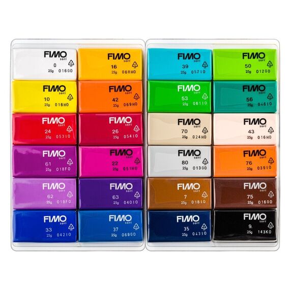 Staedtler - FIMO Soft Set, 24x25g Basic (8023 C24-1) / Toys