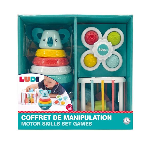 Ludi - Manipulation box with accessories - LU30125 / Toys