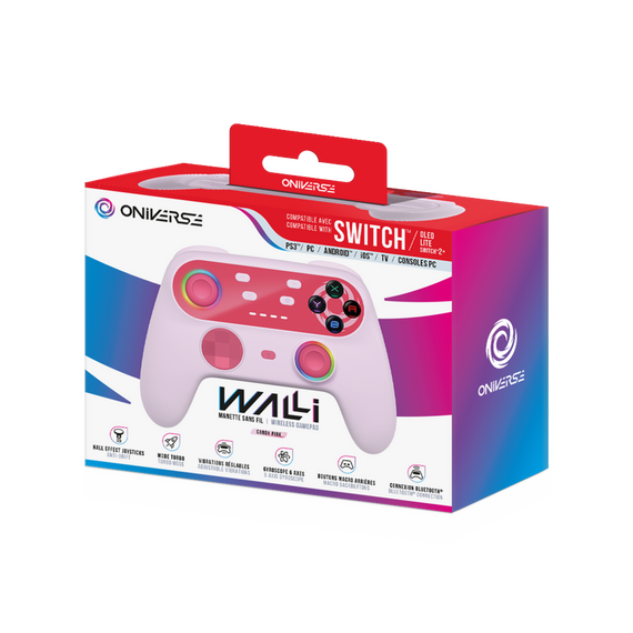 Oniverse - Wireless Controller Walli - Nintendo Switch 2 / Nintendo Switch 2 - Nintendo Switch 2 Accessories - Accessories for Consoles - Techbox