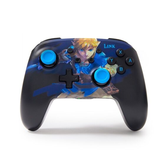 PowerA Enhanced Wireless Controller With Lumectra Etched - Wake Up Link (Nintendo Switch) / Nintendo Switch - Παιχνίδια - Games - Techbox