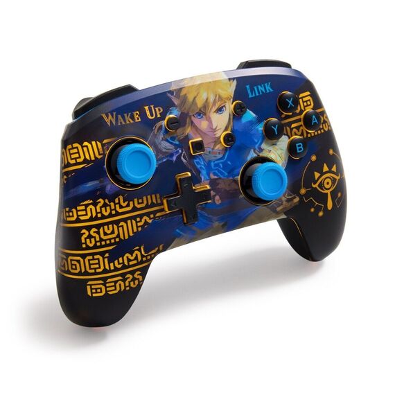 PowerA Enhanced Wireless Controller With Lumectra Etched - Wake Up Link (Nintendo Switch) / Nintendo Switch - Παιχνίδια - Games - Techbox