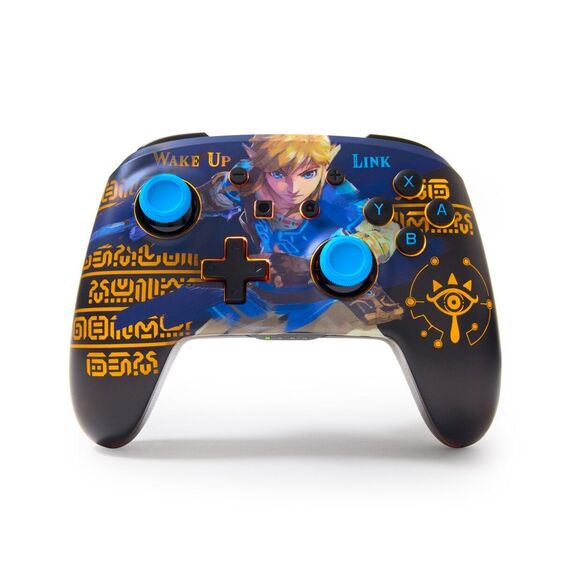 PowerA Enhanced Wireless Controller With Lumectra Etched - Wake Up Link (Nintendo Switch) / Nintendo Switch - Παιχνίδια - Games - Techbox