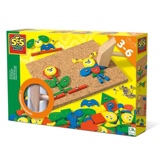 SES Creative - Hammer tic shapes imagination - (S00926) / Toys