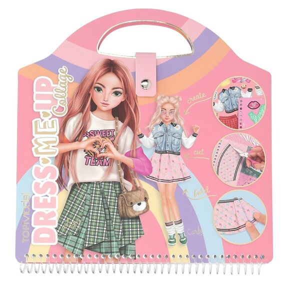 TOPModel - Dress Me Up Collage Book - (413574) / Toys