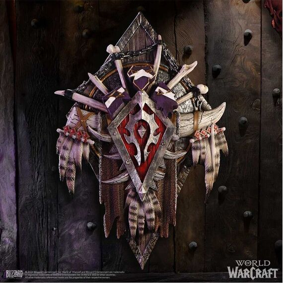 World of Warcraft Horde Wall Plaque Height 30cm / Fan Shop and Merchandise - Various - Various - Techbox