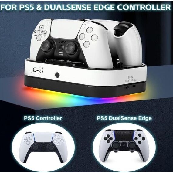 Deep Explorer PS5 Charging Station / PlayStation 5 - Παιχνίδια - Games - Techbox