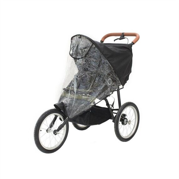 TRILLE - Raincoat Jogger With opening in Top, Black / Baby and Children