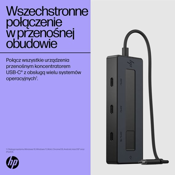 HP 4K USB-C Multiport Hub | Techbox
