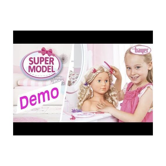 Bayer - Super Model 27cm with Cosmetic (90005AB) / Toys