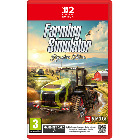 Farming Simulator - Signature Edition (Game Key Card) / Nintendo Switch 2 - Nintendo Switch 2 Games - Games - Techbox