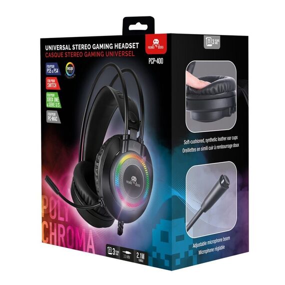 Freaks And Geeks - Dual Headset with backlit microphone - PC/PS4/PS5/Xbox One / PlayStation 5 - Παιχνίδια - Games - Techbox