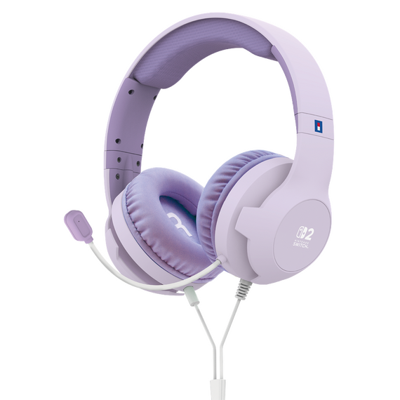 HORI - Gaming Headset Cozy Lavender - Purple / Nintendo Switch 2 | Techbox