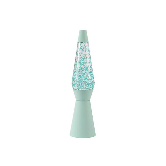 iTotal - Spaceship Glitter Lamp - Pastel Green - 11x11x40 cm / Toys