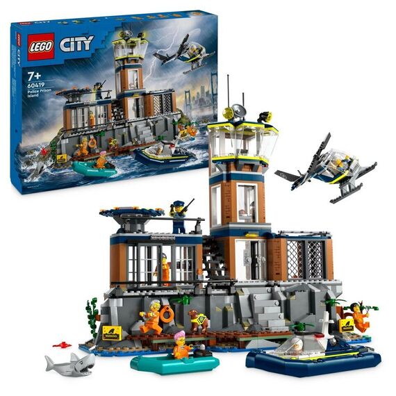 LEGO City - Police Prison Island (60419) / Toys |  Techbox