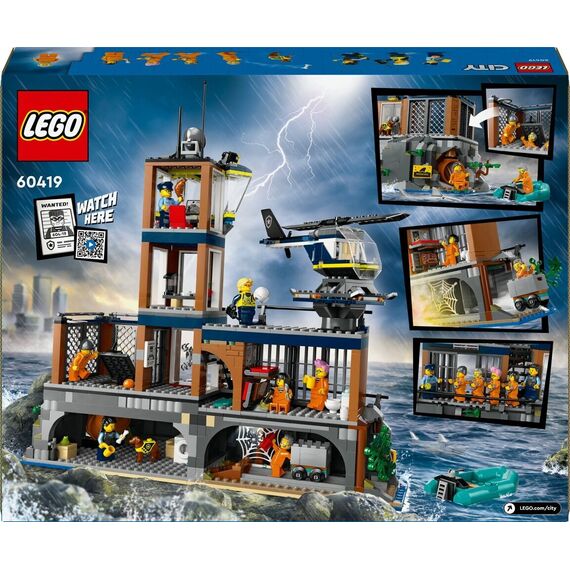 LEGO City - Police Prison Island (60419) / Toys |  Techbox