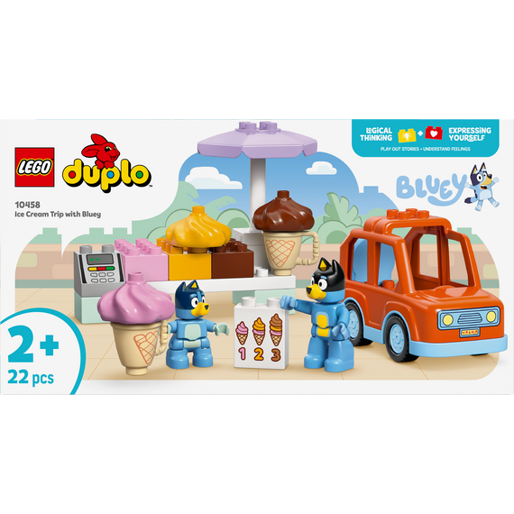 LEGO - DUPLO Bluey - Ice Cream Trip with Bluey (10458) / Toys