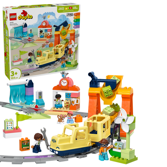 LEGO - DUPLO Town - Big Interactive Community Train (10428) / Toys - Lego - Collectibles - Techbox