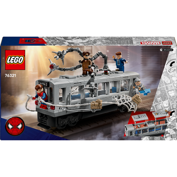 LEGO - Super Heroes - Spider-Man vs. Doc Ock: Subway Train Scene (76321) / Toys