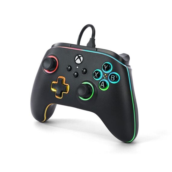 Power A -  Advantage Wired Controller - Lumectra - Black/Xbox Series X / Xbox Series X - S Accessories - Series X - Techbox