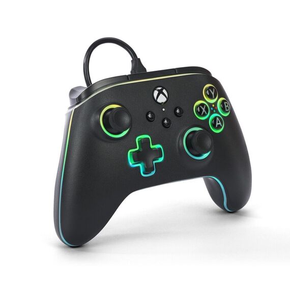 Power A -  Advantage Wired Controller - Lumectra - Black/Xbox Series X / Xbox Series X - S Accessories - Series X - Techbox