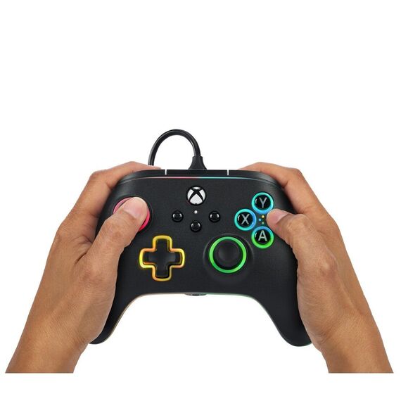 Power A -  Advantage Wired Controller - Lumectra - Black/Xbox Series X / Xbox Series X - S Accessories - Series X - Techbox