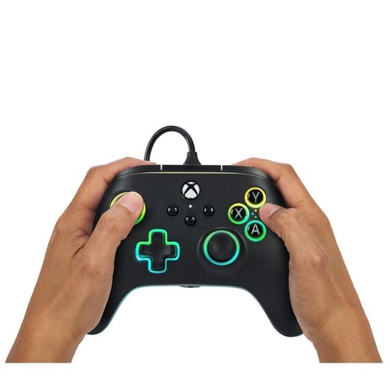 Power A -  Advantage Wired Controller - Lumectra - Black/Xbox Series X / Xbox Series X - S Accessories - Series X - Techbox