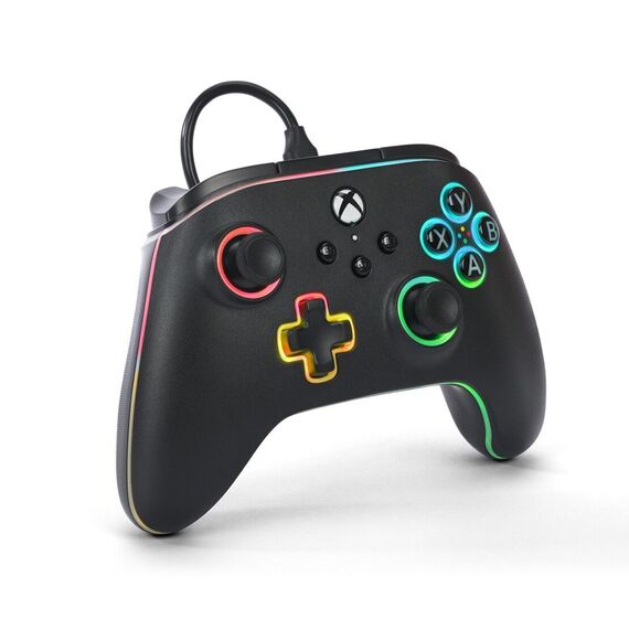 Power A -  Advantage Wired Controller - Lumectra - Black/Xbox Series X / Xbox Series X - S Accessories - Series X - Techbox
