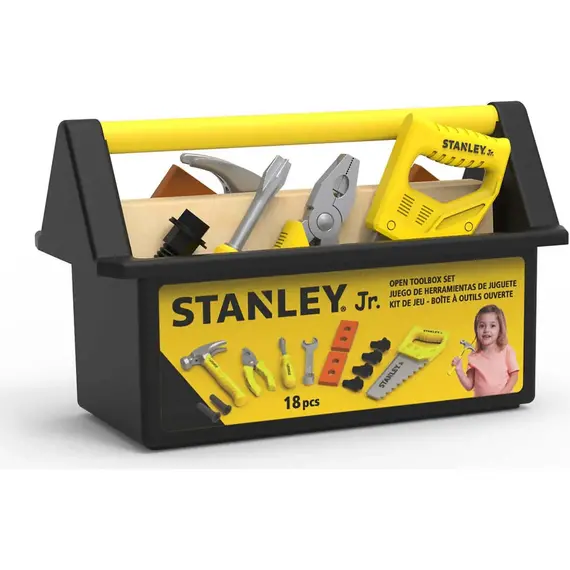 Stanley Jr. - Pretend Play Open Toolbox Set (SRP065-SY) / Toys