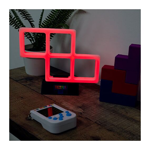 Tetris - Red Neon Light - Red - 21cm x 14cm / Gadgets