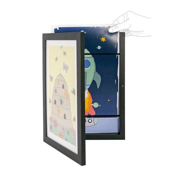 Vanilla Copenhagen - Gallery Frame - Black - 25,3 x 34 x 4 cm / Toys