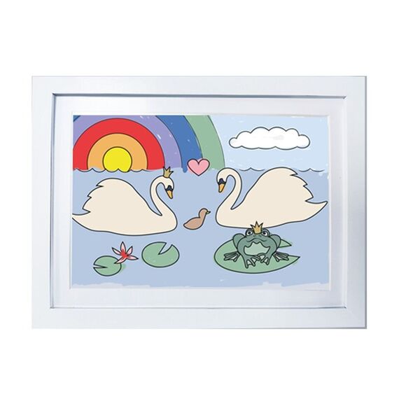Vanilla Copenhagen - Gallery Frame - Black - 25,3 x 34 x 4 cm / Toys