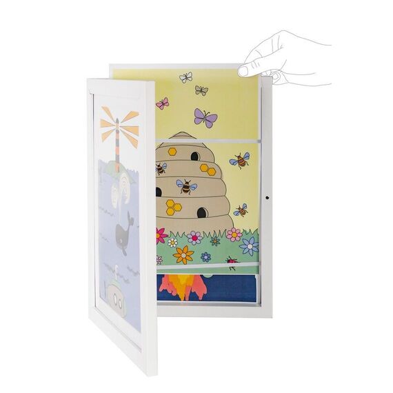 Vanilla Copenhagen - Gallery Frame - White - 25,3 x 34 x 4 cm / Toys