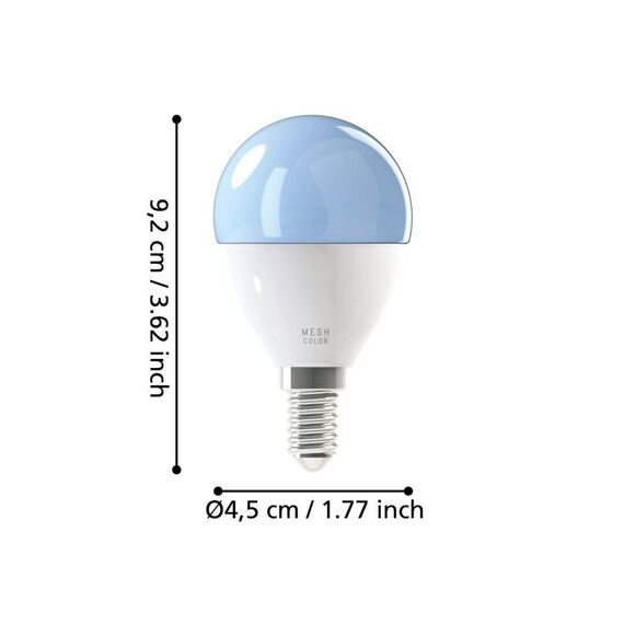 EGLO - E14 P45 RGB + Tunable White Smart Bulb - Zigbee & Bluetooth / Electronics