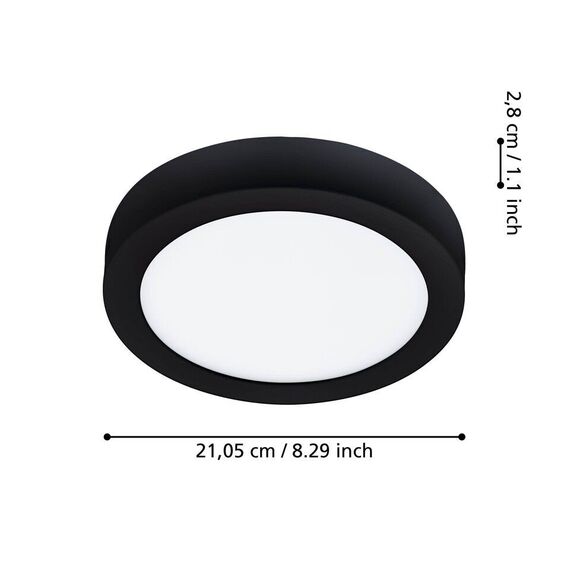 Eglo - Fueva-Z Smart Ceiling Lamp Ø21 cm – Tunable White & Dimmable / Electronics