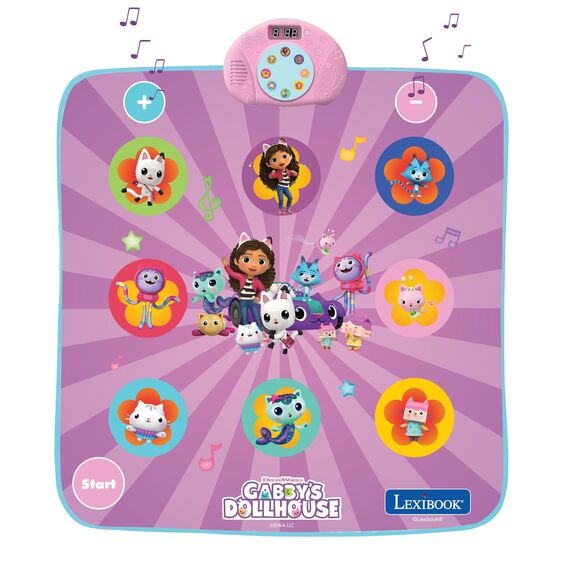 Lexibook - Electronic Dance Mat Gabby's Dollhouse - (DM10GDH) / Toys
