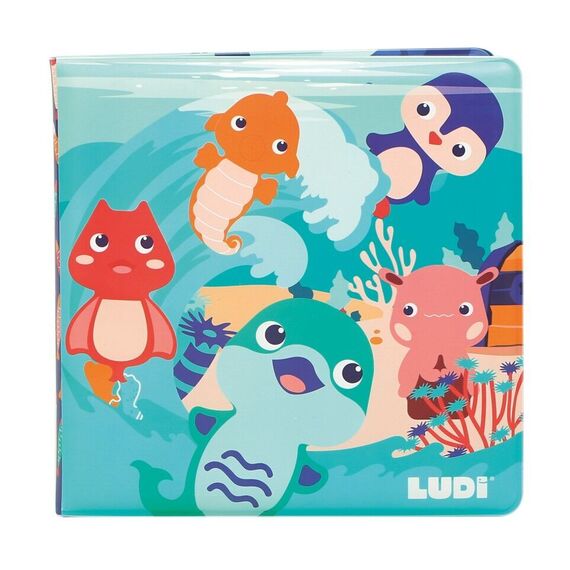 Ludi - Bath book and Finger figures  - (LU40018) / Toys