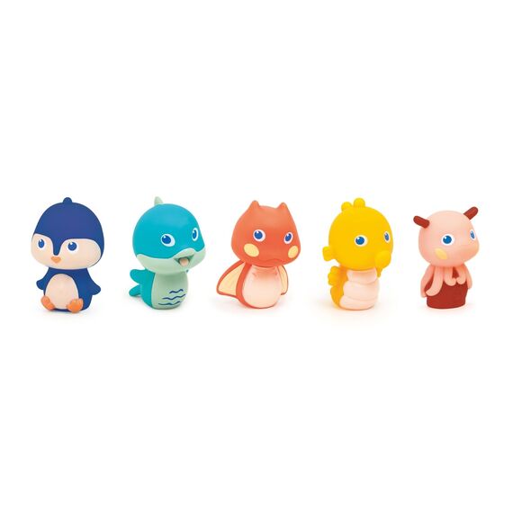Ludi - Bath book and Finger figures  - (LU40018) / Toys
