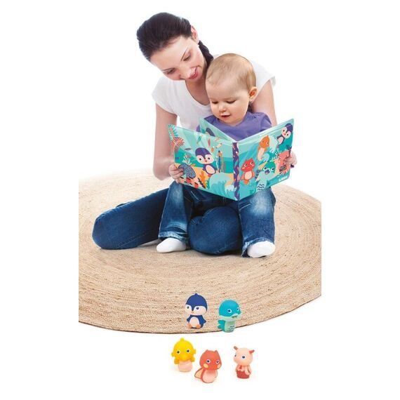 Ludi - Bath book and Finger figures  - (LU40018) / Toys
