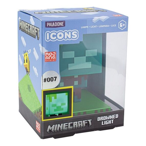Minecraft Drowned Zombie Icon Light / Gadgets