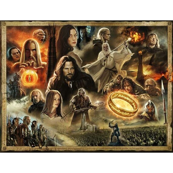 Ravensburger - Lord Of The Rings The Two Towers 2000p - (10217294) / Toys