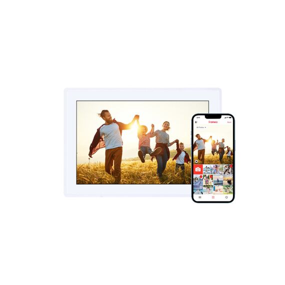 Rollei - Smarter picture frame - 10 Diagonal - WIFI - App Control - Model 100 - 10.1-inch - white / Electronics