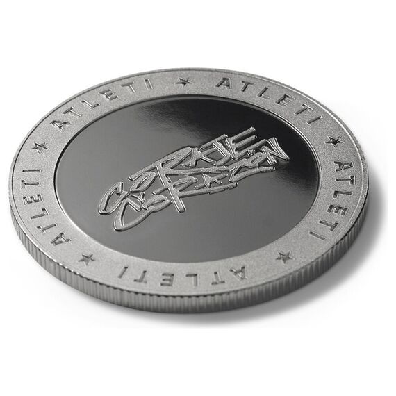 Atletico de Madrid Courage and Heart coin