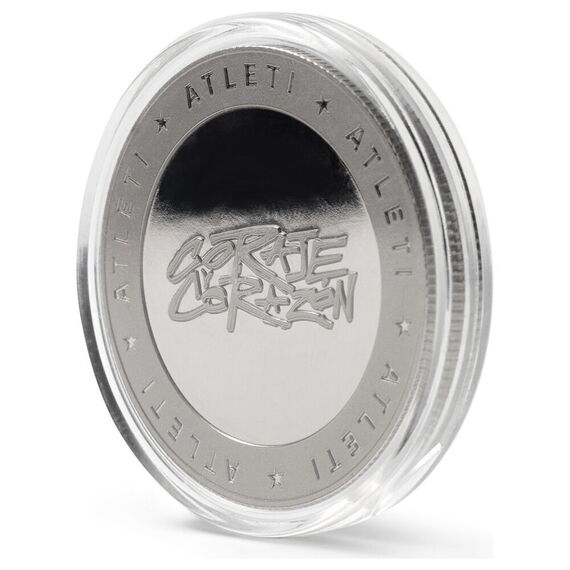 Atletico de Madrid Courage and Heart coin