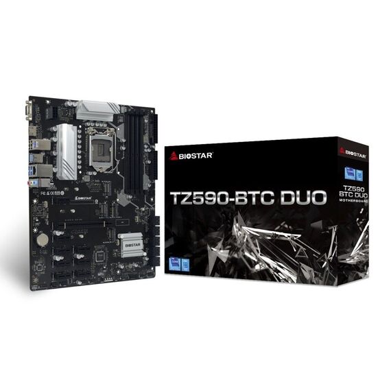 BIOSTAR TZ590-BTC DUO motherboard - Motherboards - Laptops & PC Builds - Techbox