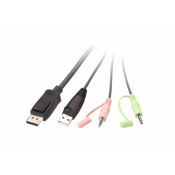 ATEN 2-Port USB DisPlayPort Cable KVM Switch - VGA Splitters & Converters - Peripherals - Techbox
