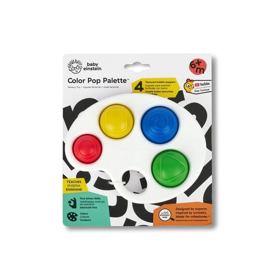 Baby Einstein - Color Pop Palette™ Sensory Toy - (BE-16822) / Toys
