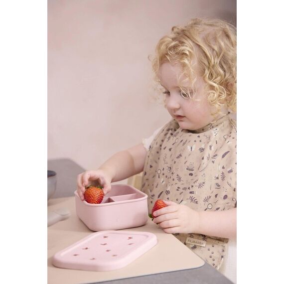 Filibabba - Bib with ties 2-pack - Little Wonders + Warm Grey - 6-36 m / Baby and Children