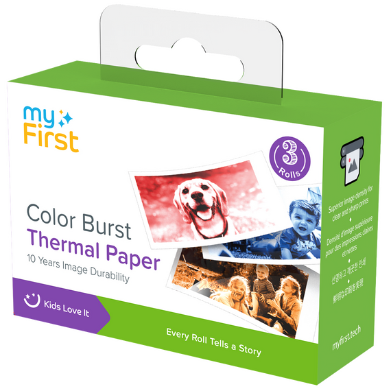 MyFirst - myFirst Camera Insta Thermal Paper Color Brust (FC5706SA-WE05) / Toys